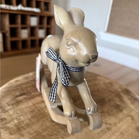 Adorable Brand NWT Rocking Rabbit Spring Easter Decor - Picture 15 of 16